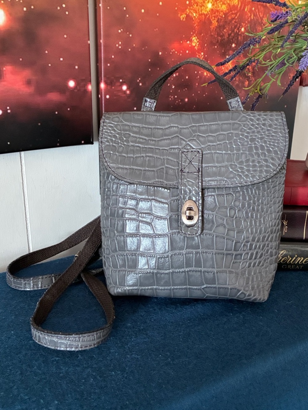 Patricia Nash Davoli Convertible Backpack